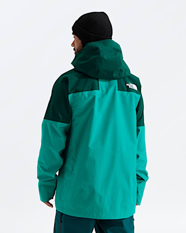 Mens Summit Eastwall GTX Jacket TNF Restorative Teal Pacific Teal BACK