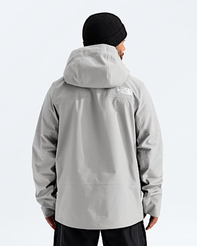 Mens Summit Series Verbier GORETEX Jacket TNF Stone Slab BACK