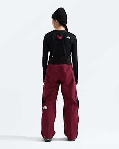 Womens Summit Series Verbier GORETEX Bibs TNF Burgundy CrushTNF Black BACK