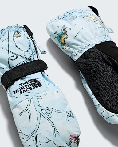Toddler Montana Mitt TNF Polar Haze TNF Winter Dogs Print ALT1