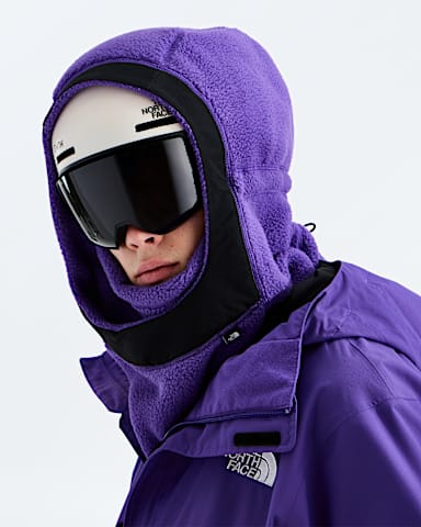 Whimzy Powder Hood TNF Peak Purple MODELBACK
