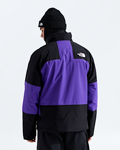 Mens Snowsquall Jacket TNF Peak PurpleTNF Black BACK