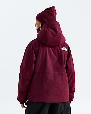Womens Slaydee Insulated Jacket TNF Burgundy Crush BACK