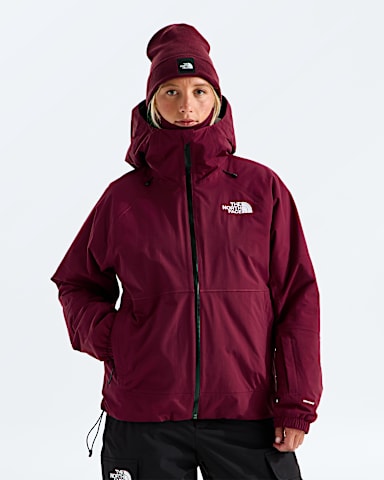 Womens Slaydee Insulated Jacket TNF Burgundy Crush HERO