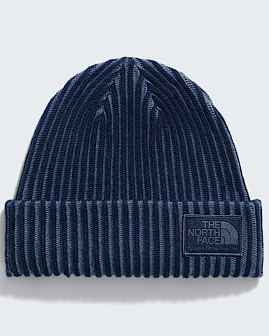 Salty Lined SE Beanie TNF Summit NavyHeritage Patch HERO