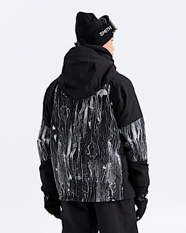 Mens Slider JacketPrint TNF TNF Black Impressions PrintTNF Black BACK