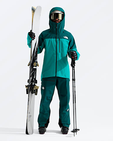 Mens Summit Eastwall GTX Pant TNF Pacific Teal HERO2
