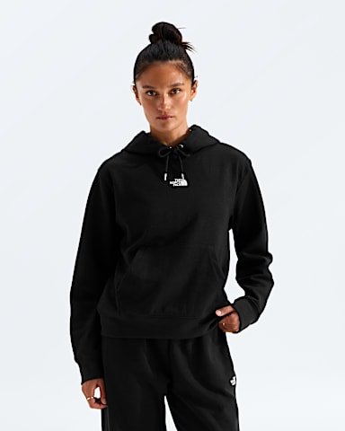 Womens TNF Double Knit Hoodie TNF TNF Black Main