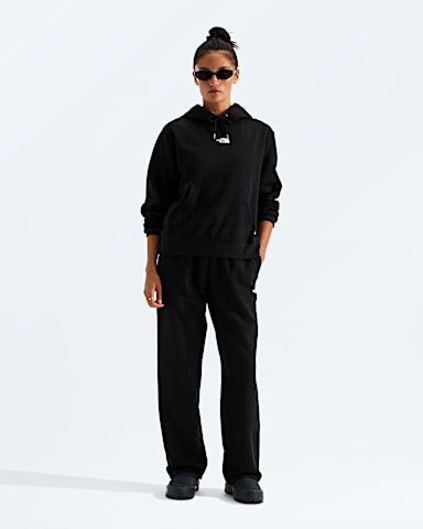 Womens TNF Double Knit Hoodie TNF TNF Black HERO2