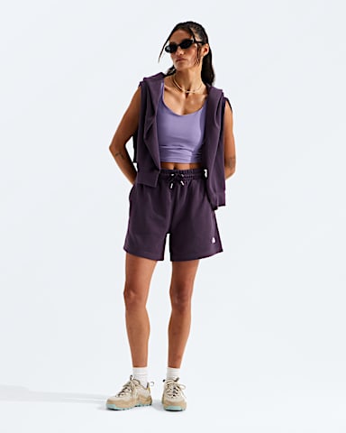 Womens TNF Double Knit Shorts TNF Endless Dusk HERO2