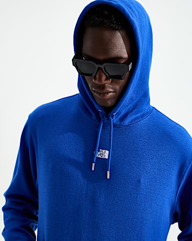 Mens TNF Double Knit Hoodie TNF TNF Blue HERO2