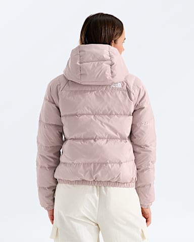 Womens Hydrenalite Down Hoodie TNF Metal Pink BACK