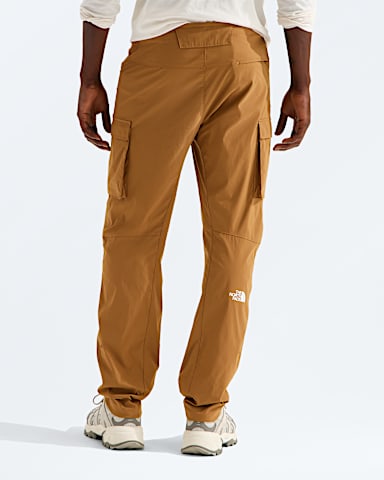 Mens Exploration Cargo Pants TNF Utility Brown BACK