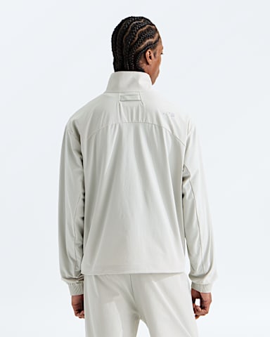 Mens TNF Tech Woven Jacket TNF Cumulus Cloud BACK