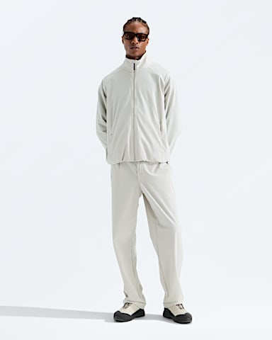 Mens TNF Tech Woven Jacket TNF Cumulus Cloud HERO2