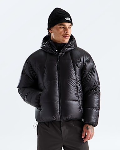 Mens TNF DRYVENT Reversible Down Jacket TNF Lead HEROREV