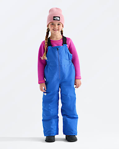 Kids Freedom Insulated Bibs TNF Active Blue HERO3