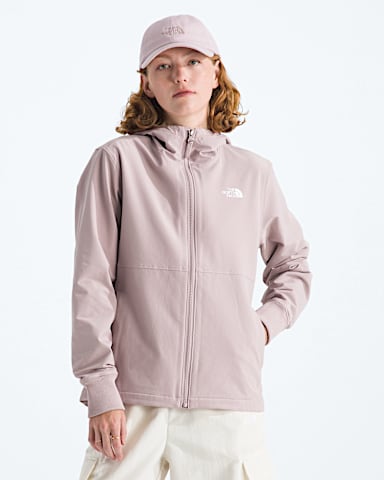 Womens Shelbe Raschel Hoodie TNF Metal Pink HERO