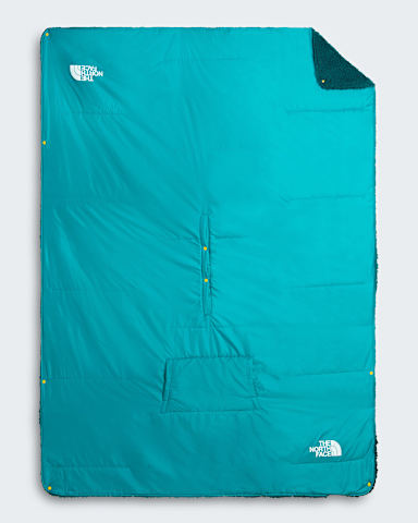 Wawona Fuzzy Blanket TNF Pacific Teal Restorative Teal HERO