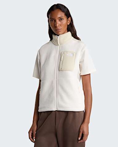Womens Yumiori Vest TNF White DuneDesert Stone Main