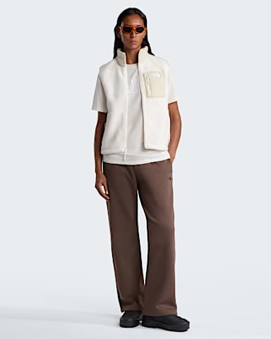 Womens Yumiori Vest TNF White DuneDesert Stone HERO2