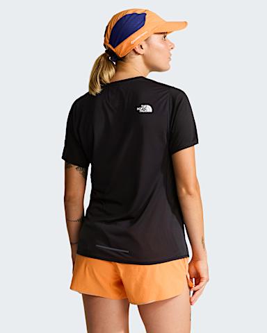 Chandail manches courtes Summit Series High Trail pour femmes TNF Noir TNF BACK