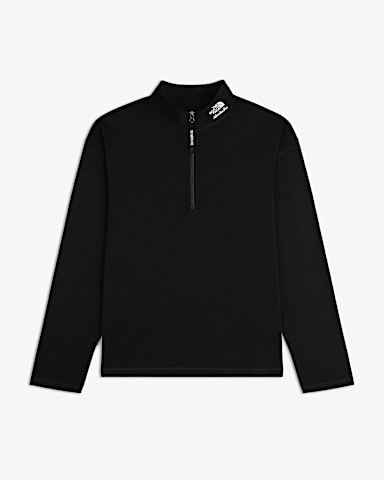 Chandail Col Chemine En Laine DOTKNIT TNF X Aim Leon Dore TNF Noir TNF HERO