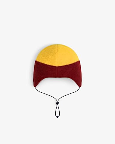TNF X Aim Leon Dore Fleece Earflap Cap TNF Summit Gold BACK