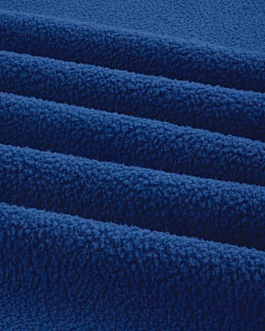 TNF X Aim Leon Dore Fleece Blanket TNF Estate Blue ALT2
