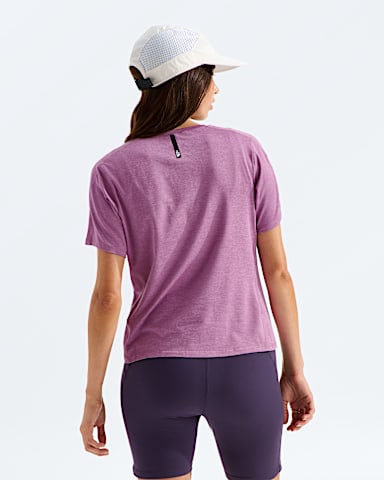 Womens Jaida ShortSleeve Tee TNF Hushed Lavender Light Heather BACK