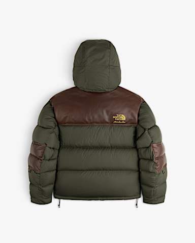 TNF X Aim Leon Dore Baltoro Jacket TNF New Taupe Green BACK