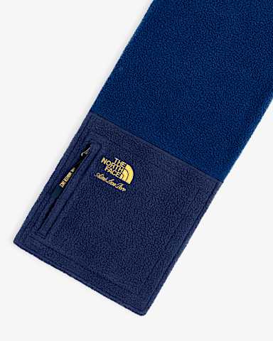 TNF X Aim Leon Dore Denali Fleece Scarf TNF Estate Blue ALT1