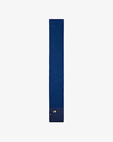 TNF X Aim Leon Dore Denali Fleece Scarf TNF Estate Blue ALT2