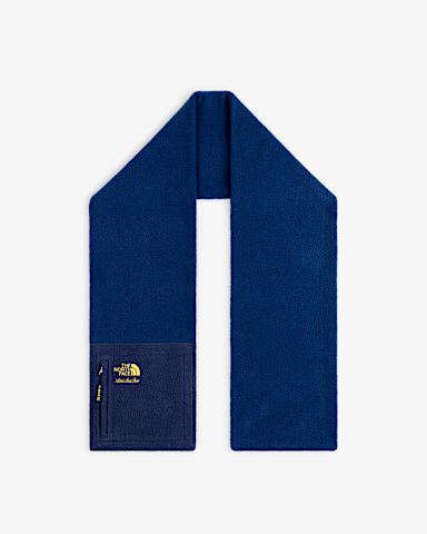 TNF X Aim Leon Dore Denali Fleece Scarf TNF Estate Blue HERO