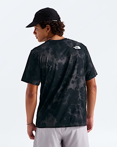 Mens 247 ShortSleeve Tee RegPrint TNF Paprika Red BACK