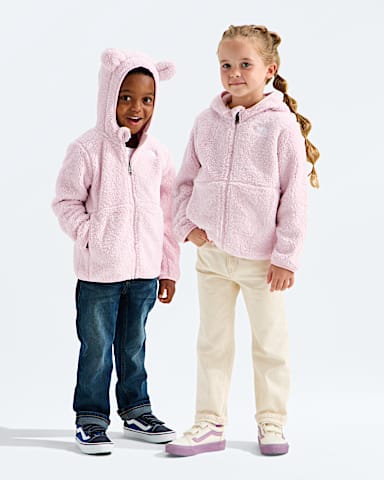 Kids Campshire FullZip Hoodie TNF Pale Blossom HERO