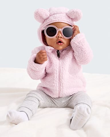 Baby Campshire FullZip Hoodie TNF Pale Blossom HERO