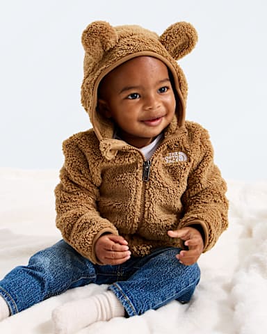 Baby Campshire FullZip Hoodie TNF Teddy Brown HERO