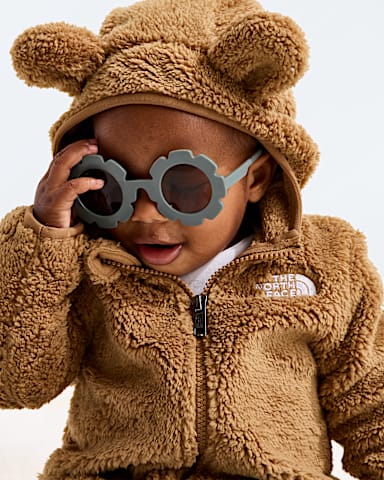 Baby Campshire FullZip Hoodie TNF Teddy Brown HERO2