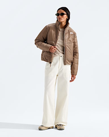 Womens Pertex Explore Jacket TNF Garnet HERO2
