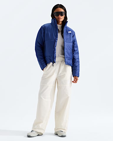 Womens Pertex Explore Jacket TNF Bold Blue HERO2