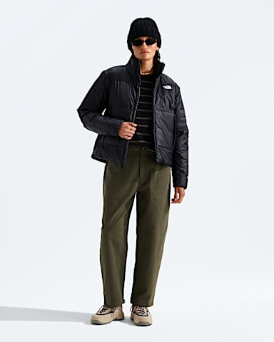 Womens Pertex Explore Jacket TNF TNF Black HERO2