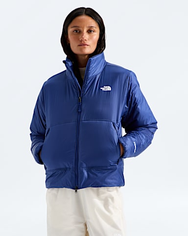 Womens Pertex Explore Jacket TNF Bold Blue Main