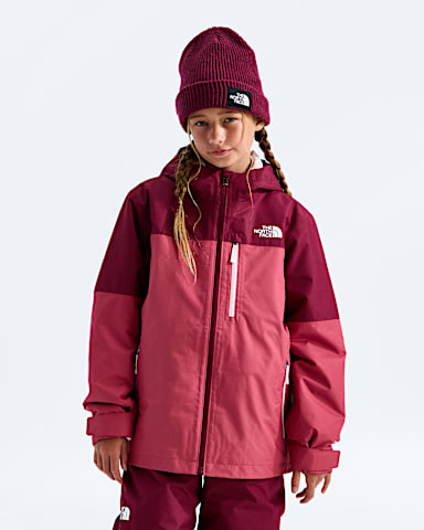 Boys Girls Freedom Triclimate 3N1 TNF Burgundy CrushFermented Clay HERO2