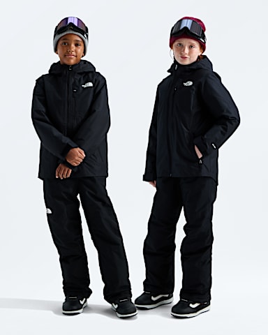 Manteau Freedom Triclimate trois en un pour garons et filles TNF Noir TNF HERO