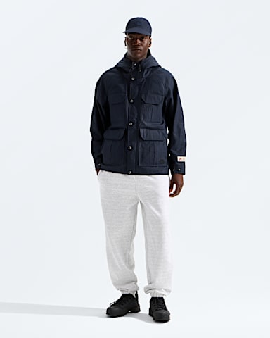 TNF Red Box British Millerain 76 Mountain Parka TNF BM Navy HERO2
