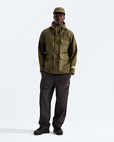 TNF Red Box British Millerain 76 Mountain Parka TNF BM Olive HERO2
