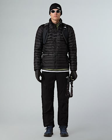 Mens Exploration Regular Tapered Convertible Pant TNF TNF Black ALT1