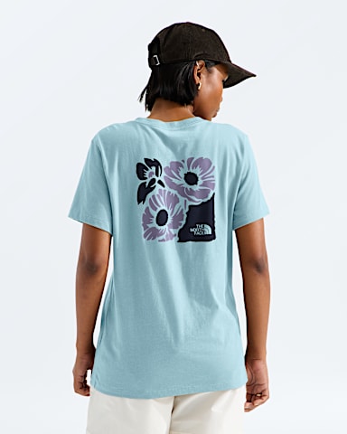 Womens Sibli Regular ShortSleeve Tee 1 TNF Glacier Main