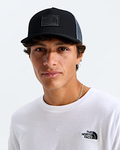 Casquette de camionneur Keep It Patched TNF Noir TNFGris Asphalte MODELBACK